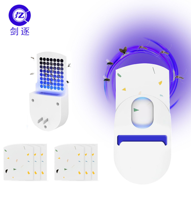 JZ Pest Control Indoor Household Plug in Style UVA LED Blue Light Electric Power Automatic Fly Catcher supplier