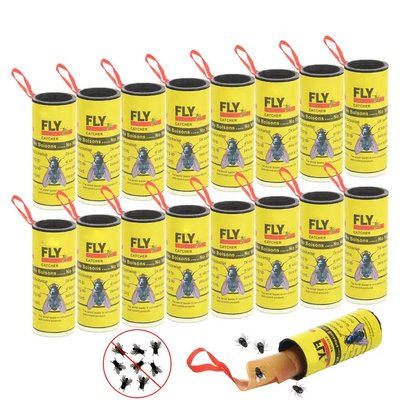 JZ Pest Control Eco Friendly Uv Fly Killer Paper Safe Adhesive Insect Pest Control Fly Traps supplier