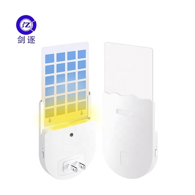 JZ Indoor Electric Fly Catcher Glue Trap with Night Light UV Attract Mosquito Sticky Trap Plug in Flying Insect Trap supplier