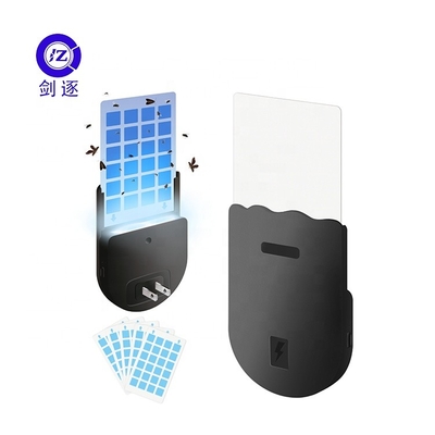 JZ Indoor Electric Fly Catcher Glue Trap with Night Light UV Attract Mosquito Sticky Trap Plug in Flying Insect Trap supplier