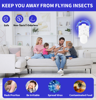 JZ New Arrival Indoor UV Light Human Harless Plug in Sticky Bug Zapper Mosquito Killing Glue Trapper for Indoor supplier