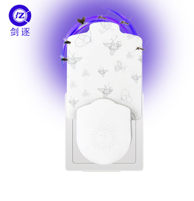 JZ New Arrival Indoor UV Light Human Harless Plug in Sticky Bug Zapper Mosquito Killing Glue Trapper for Indoor supplier
