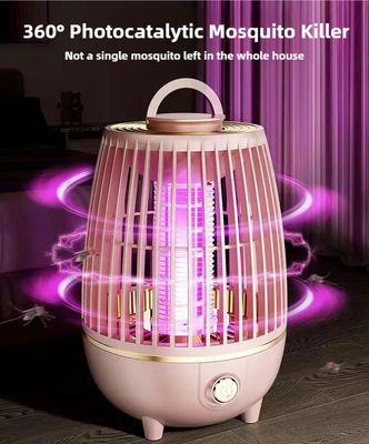 USB Rechargeable Bug Zapper Lamp With High Voltage 2700V Newest Design Cleaning Brush And Li Battery supplier