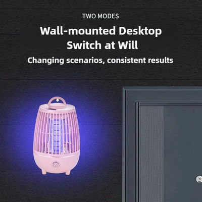 USB Rechargeable Bug Zapper Lamp With High Voltage 2700V Newest Design Cleaning Brush And Li Battery supplier