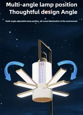 JZ 3 in 1 USB Rechargeable Night Light and Mosquito Killer Lamp for Camping and Traveling Bug Zapper with 4000mah Big Battery supplier