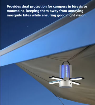 JZ 3 in 1 USB Rechargeable Night Light and Mosquito Killer Lamp for Camping and Traveling Bug Zapper with 4000mah Big Battery supplier