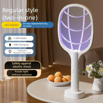 JZ Rechargeable Li Battery Safety Net 2 In 1 With A Base Mosquito Killer Lamp Bug Zapper Mosquito Control supplier