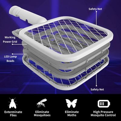 JZ Rechargeable Household Portable Flies Mosquitoes Killing Pest Insect Control Fly Catcher Anti Mosquito Fly Swatter supplier