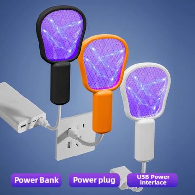 JZ 3 in 1 USB Type Portable Mosquito Lamp with Night Light and High Voltage Swatter Safe Wet Bug Zapper Solid State supplier