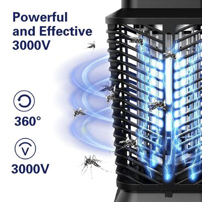 JZ 3000V Waterproof IPX4 Effective Bug Zapper Fruit Flies Bugs Anti Mosquito Killing Lamp for Outdoor Use supplier