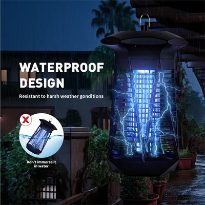 JZ UV Light Indoor Outdoor Hight Power IPX4 Bug Zapper Insect Trap Pest Control Mosquito Killing Lamp for Camping supplier