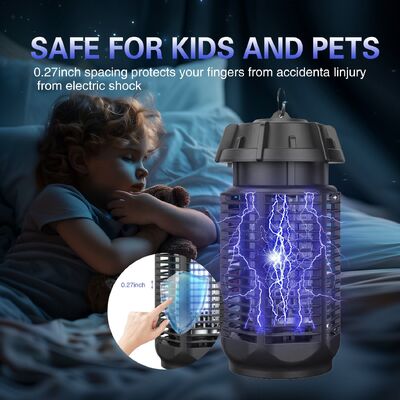 JZ 20W 3000V UV Light Child Safe Easy Clean Waterproof IPX4 Fireproof ABS Casing Fly Catcher Anti Mosquito Lamp supplier
