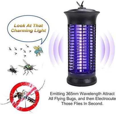 JZ New Style Plastic Waterproof Electric Plug in Household Fly Catcher Insect Killer Lamp Mosquito Killing Machine for Indoor supplier