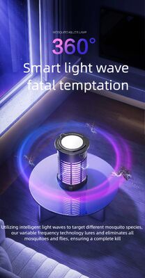 3-in-1 3000V Rechargeable Indoor Eco-Friendly Folding Suspensible 360-degree Al-round Mosquito Control Light Mosquito Killer supplier