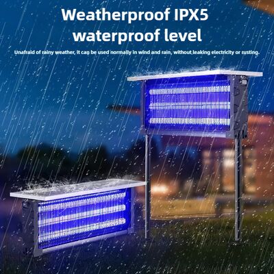 Modern Solar Mosquito Killer Lamp Energy Saving with Easy Cleaning Electric Shock for Outdoor Place Mosquito Control Bug Zapper supplier