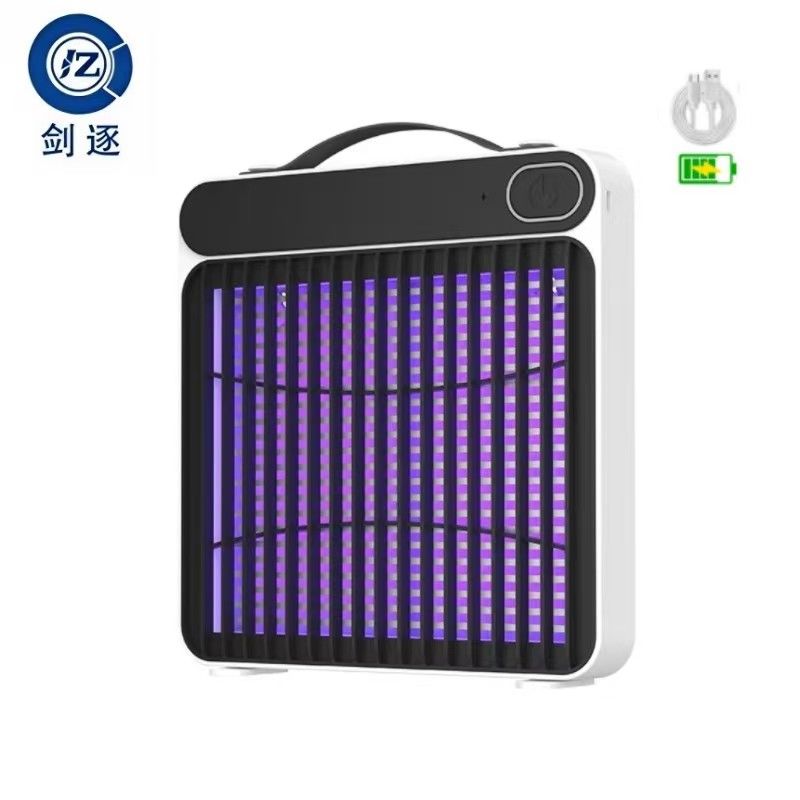 JZ UV Light Indoor Outdoor Using Fly Catcher Electric Shock Anti Mosquito Killer Lamp Insect Trap With Solid ABS Housing supplier