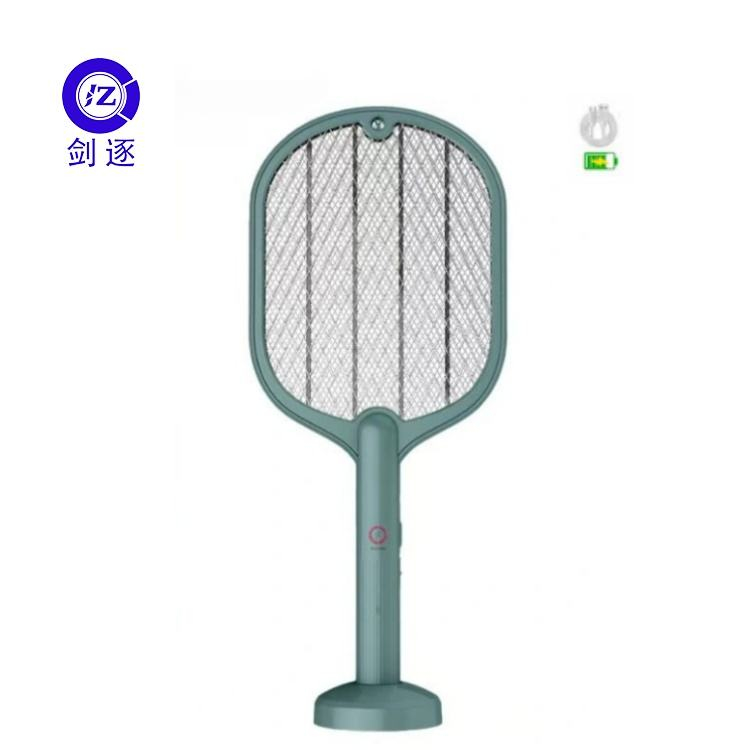 JZ High Voltage Rechargeable Suspension Mosquito Lamp + USB Type Bug Zapper 2 In 1 Electric Mosquito Swatter supplier
