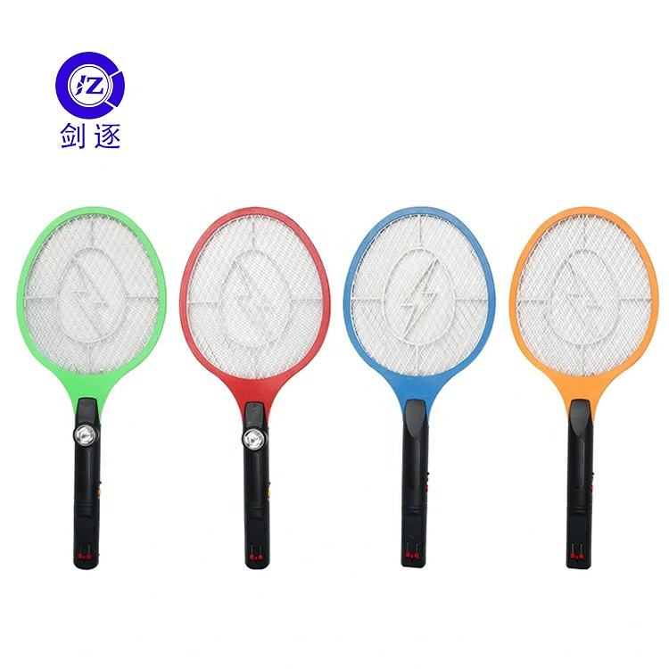 JZ 3300V High LED Light Bug Zapper Electric Anti-Fly Mosquito Killer Lamp Swatter Three Layers Mesh Battery Operated Fly Catcher supplier