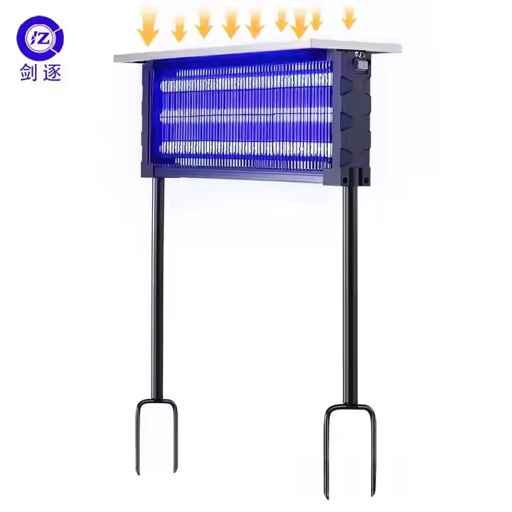 Modern Solar Mosquito Killer Lamp Energy Saving with Easy Cleaning Electric Shock for Outdoor Place Mosquito Control Bug Zapper supplier