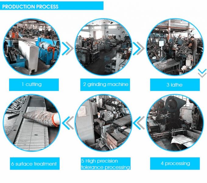 45 steel 12mm knurled keyway threaded electric fan motor shaft for